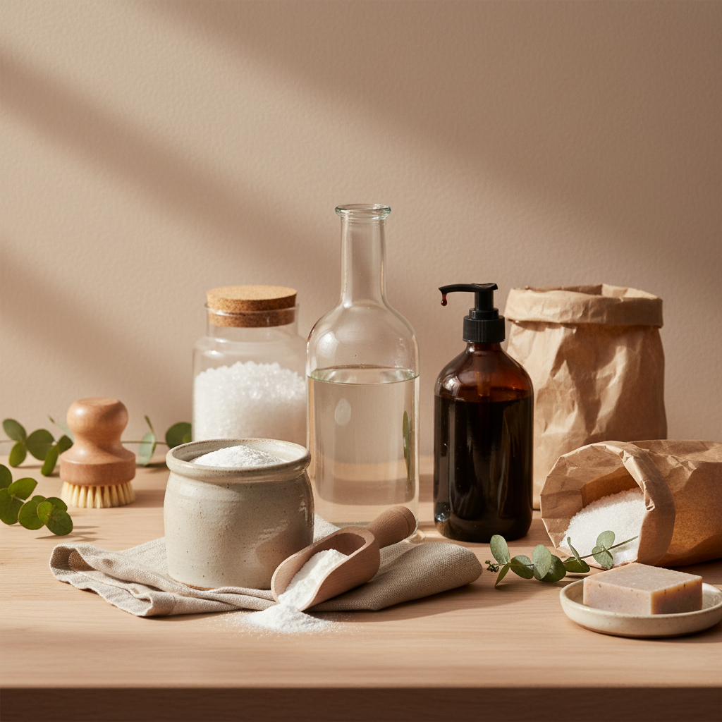 Produits ménagers naturels : les 5 alternatives écologiques